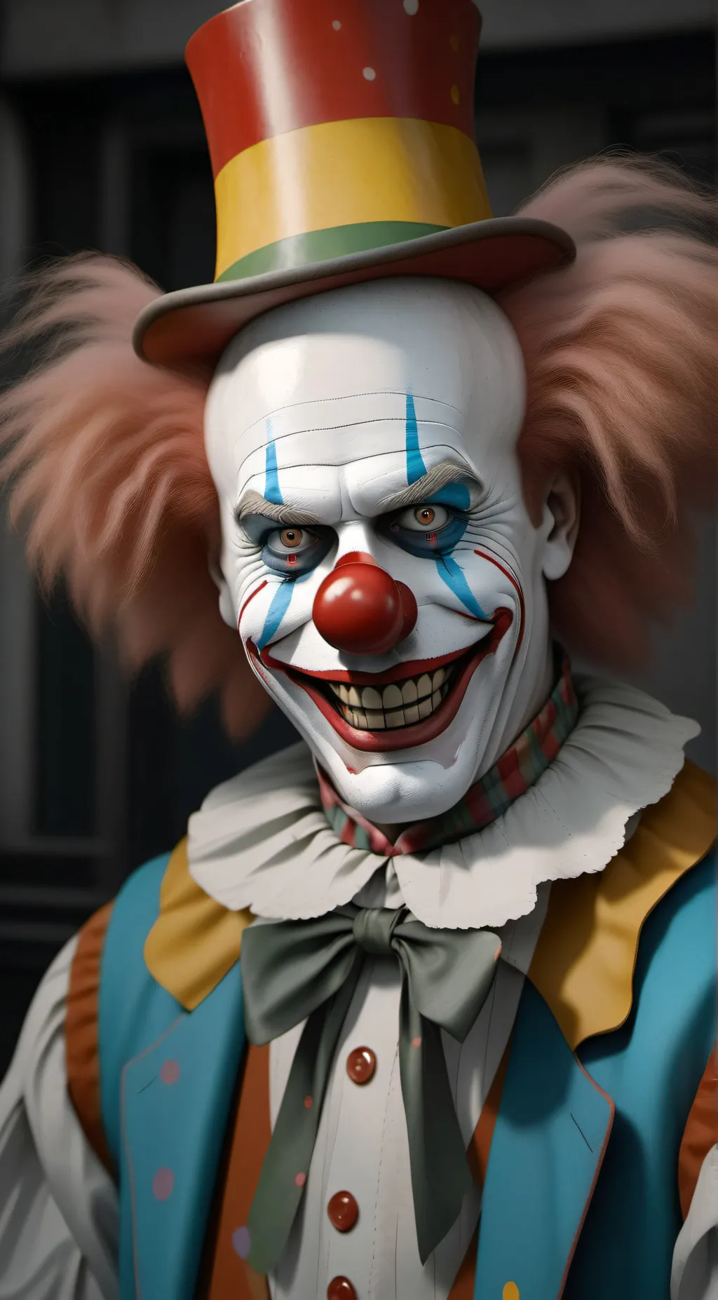 ai character: bad clown background