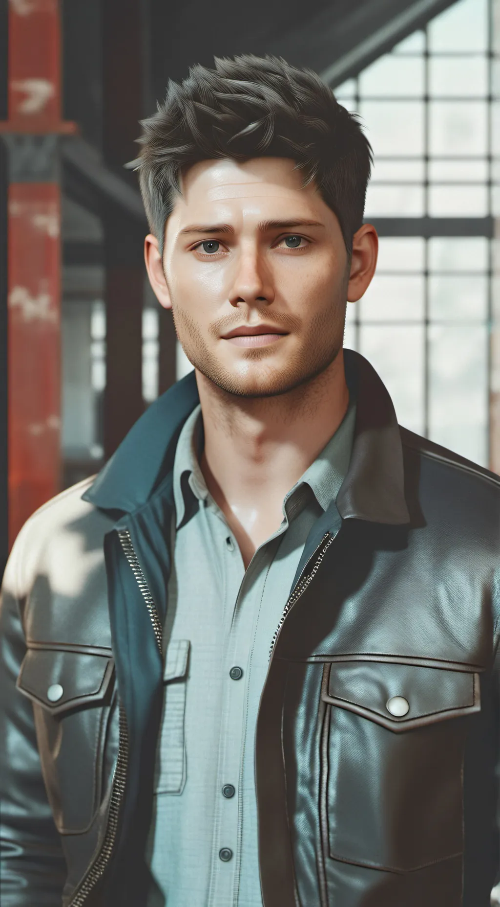 ai character: sam and dean.w background