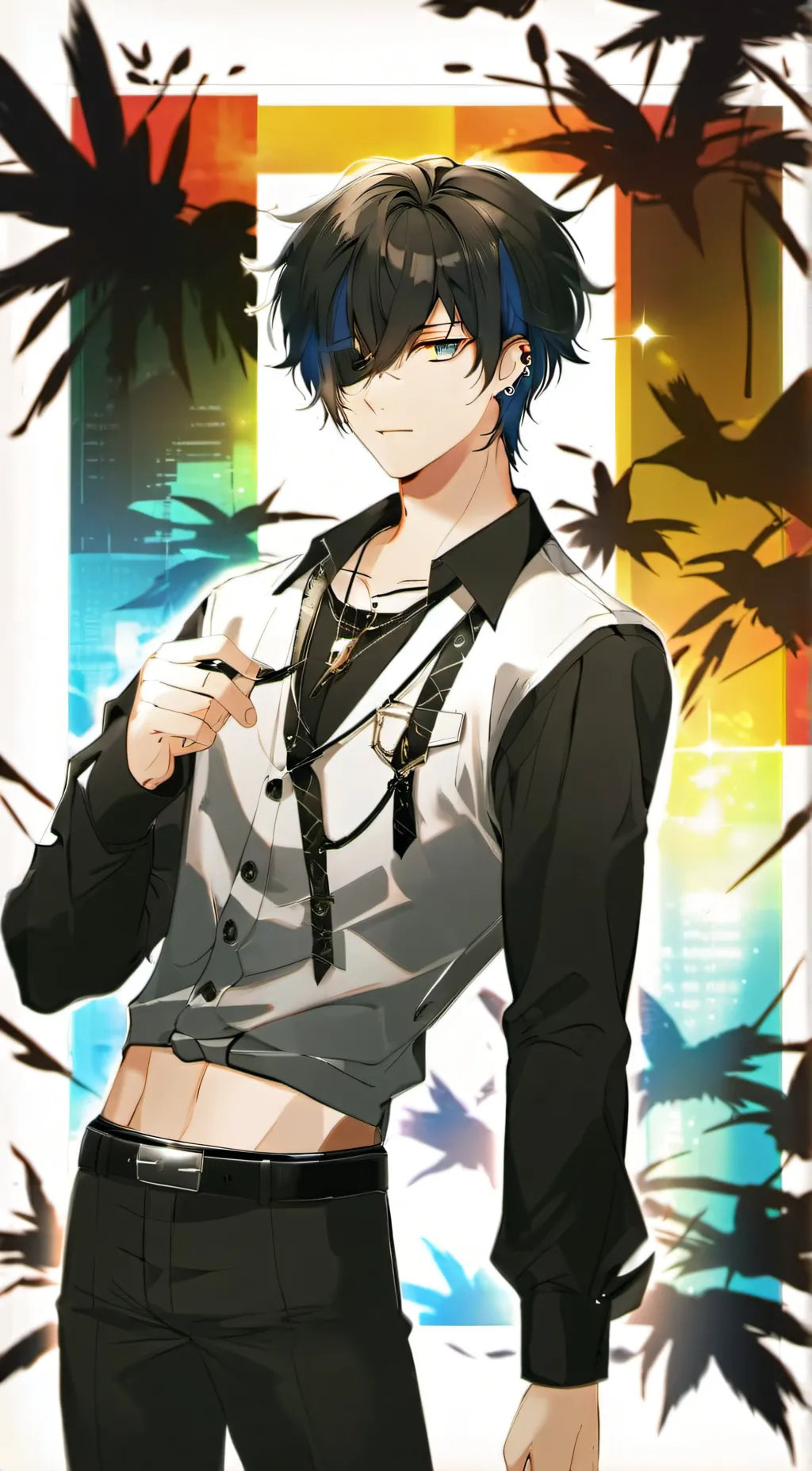 ai character: Leo background