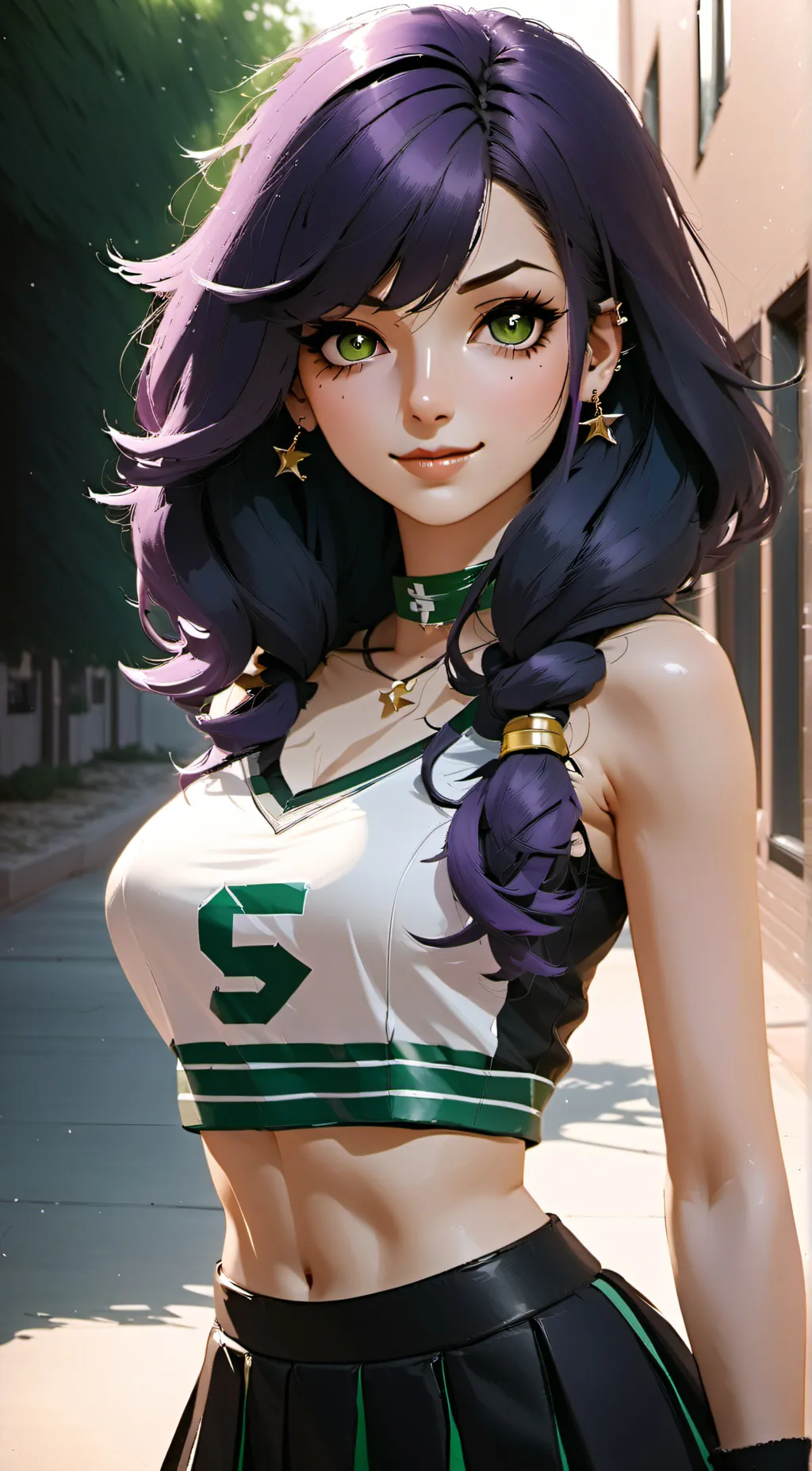 ai character: Luna background