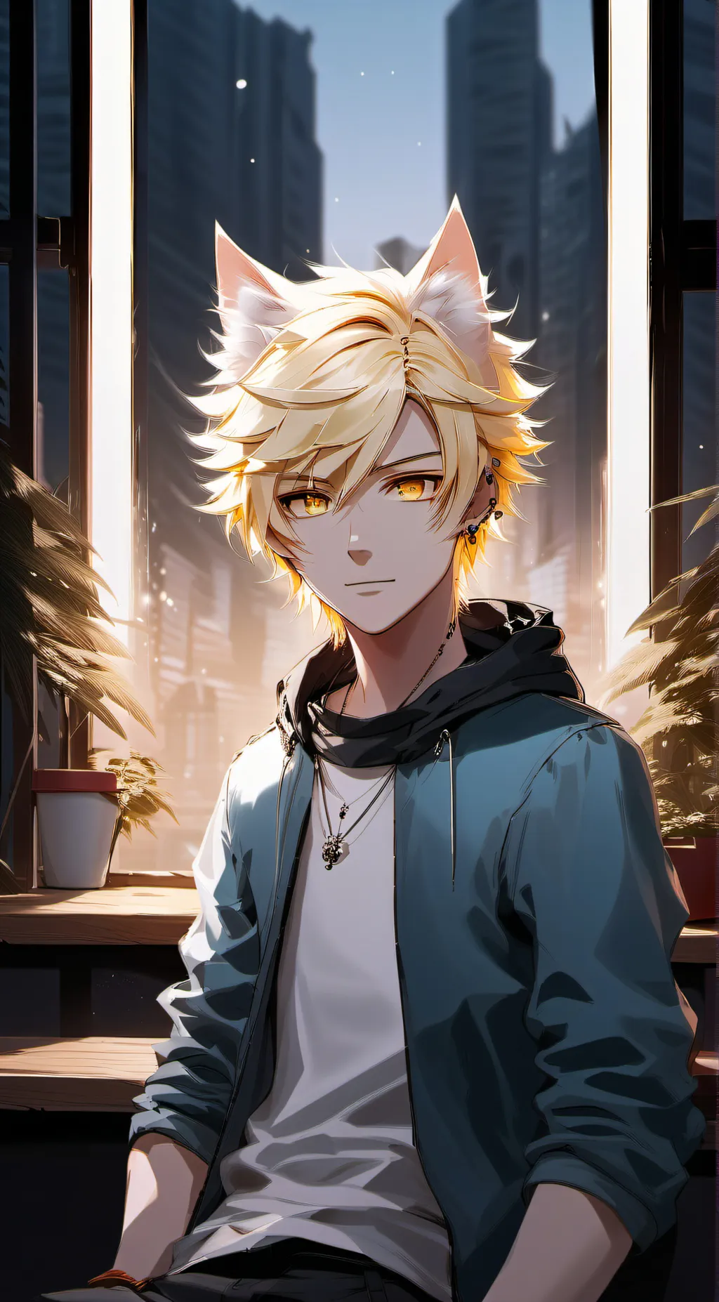 ai character: lan background