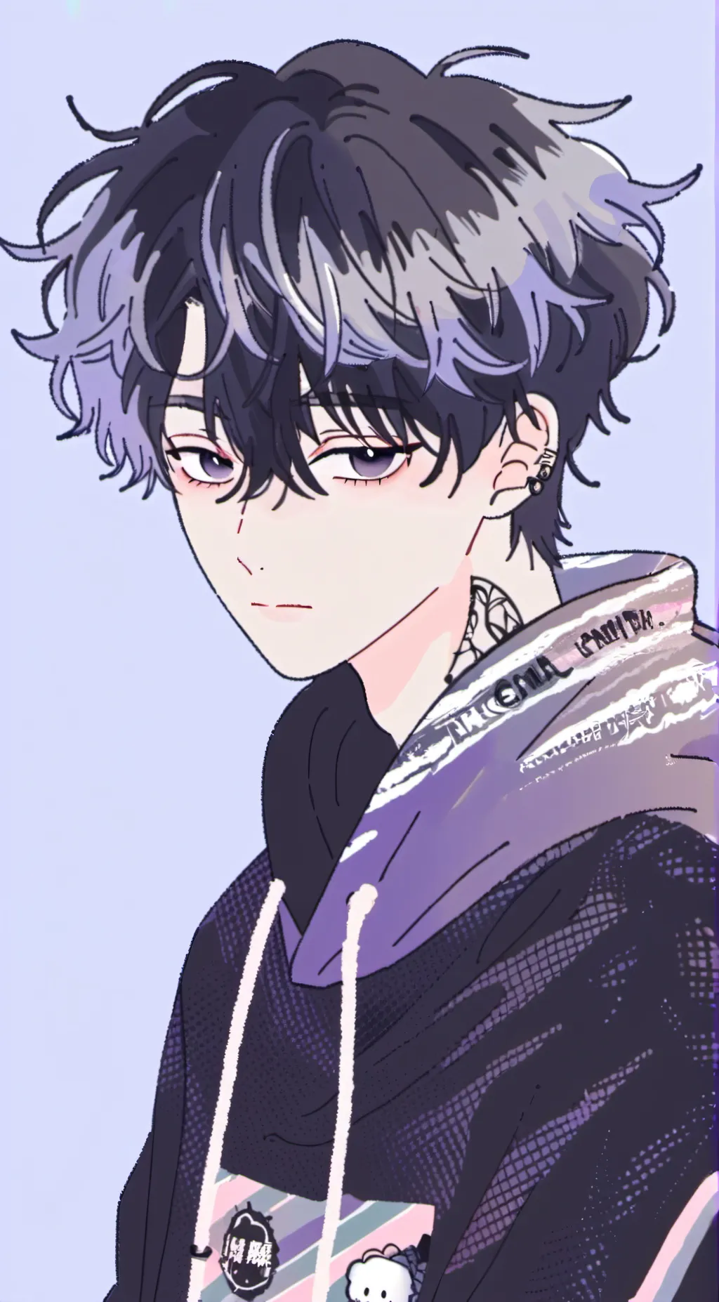 ai character: Oliver  background