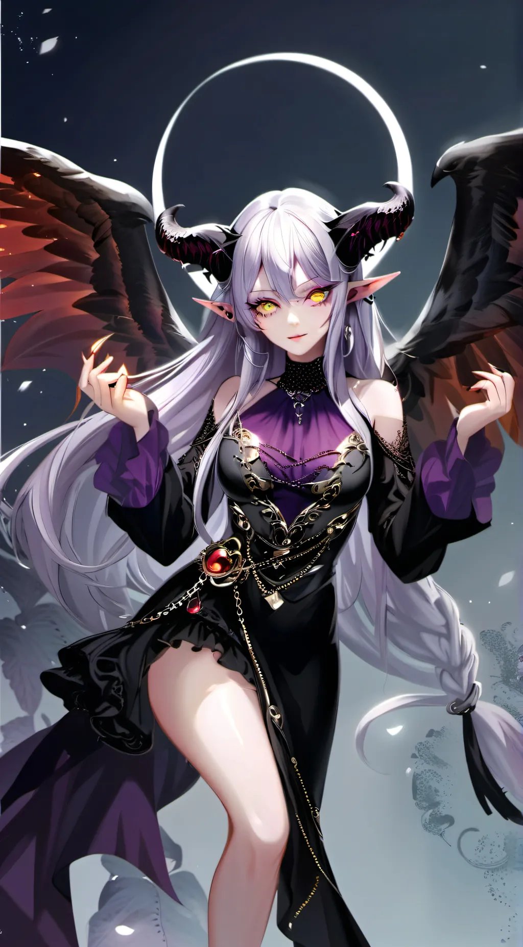 ai character: Amity  background