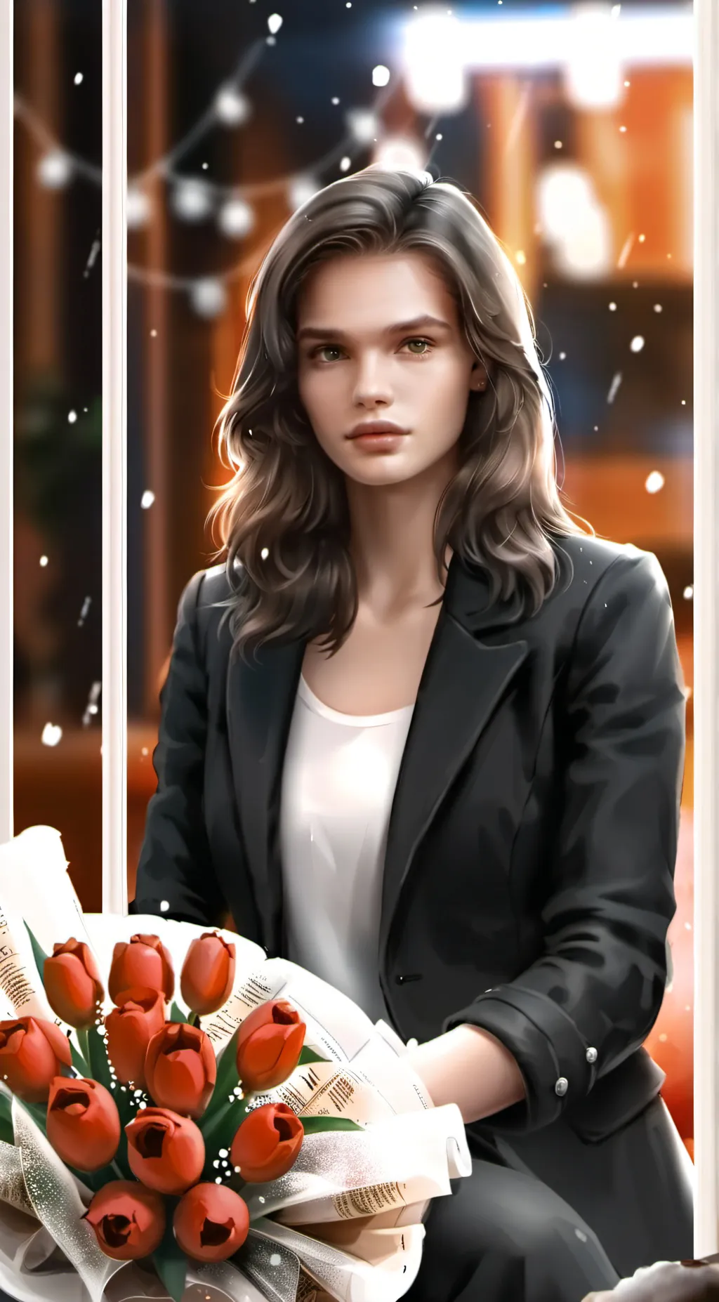 ai character: malisa senchez background