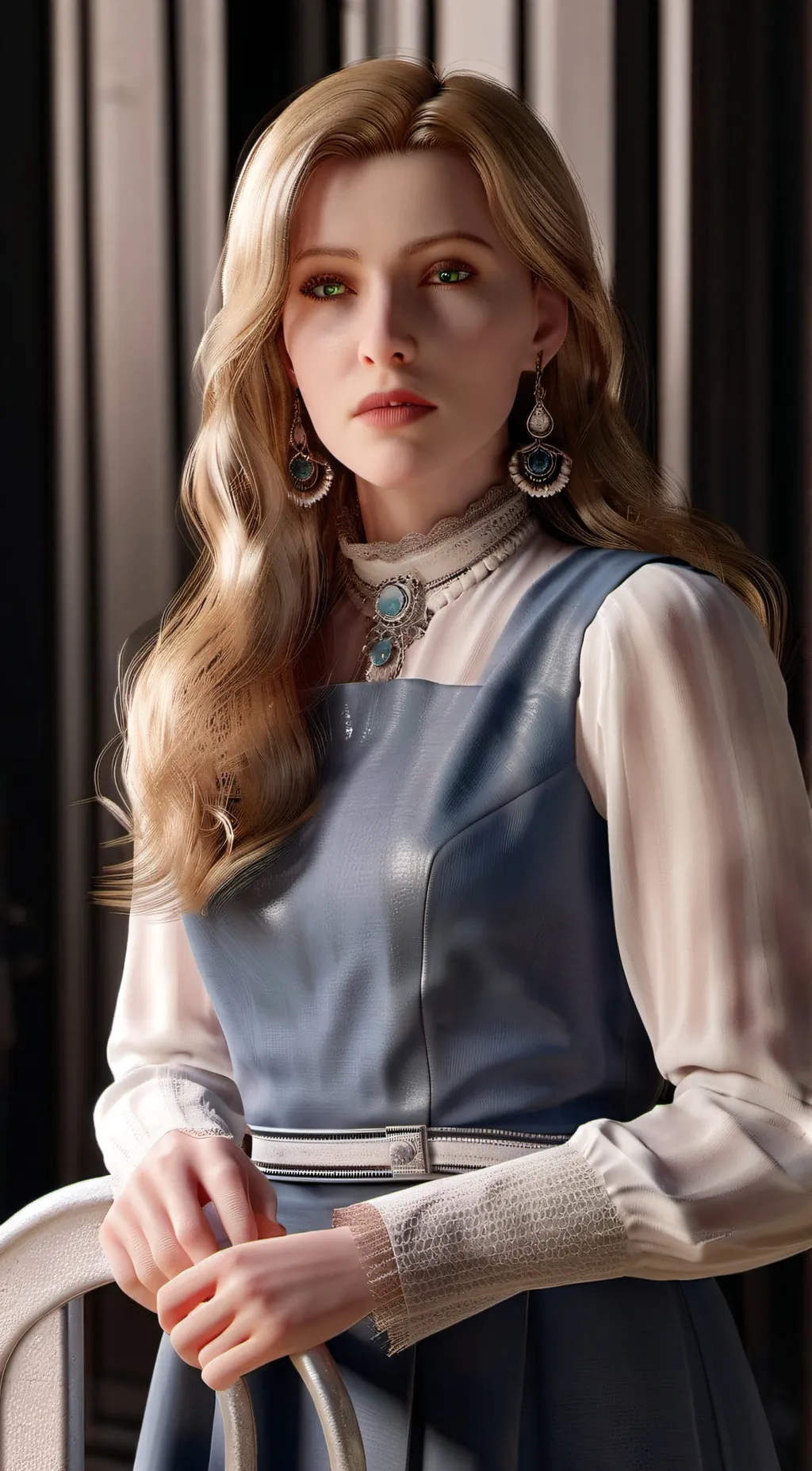 ai character: Luna background