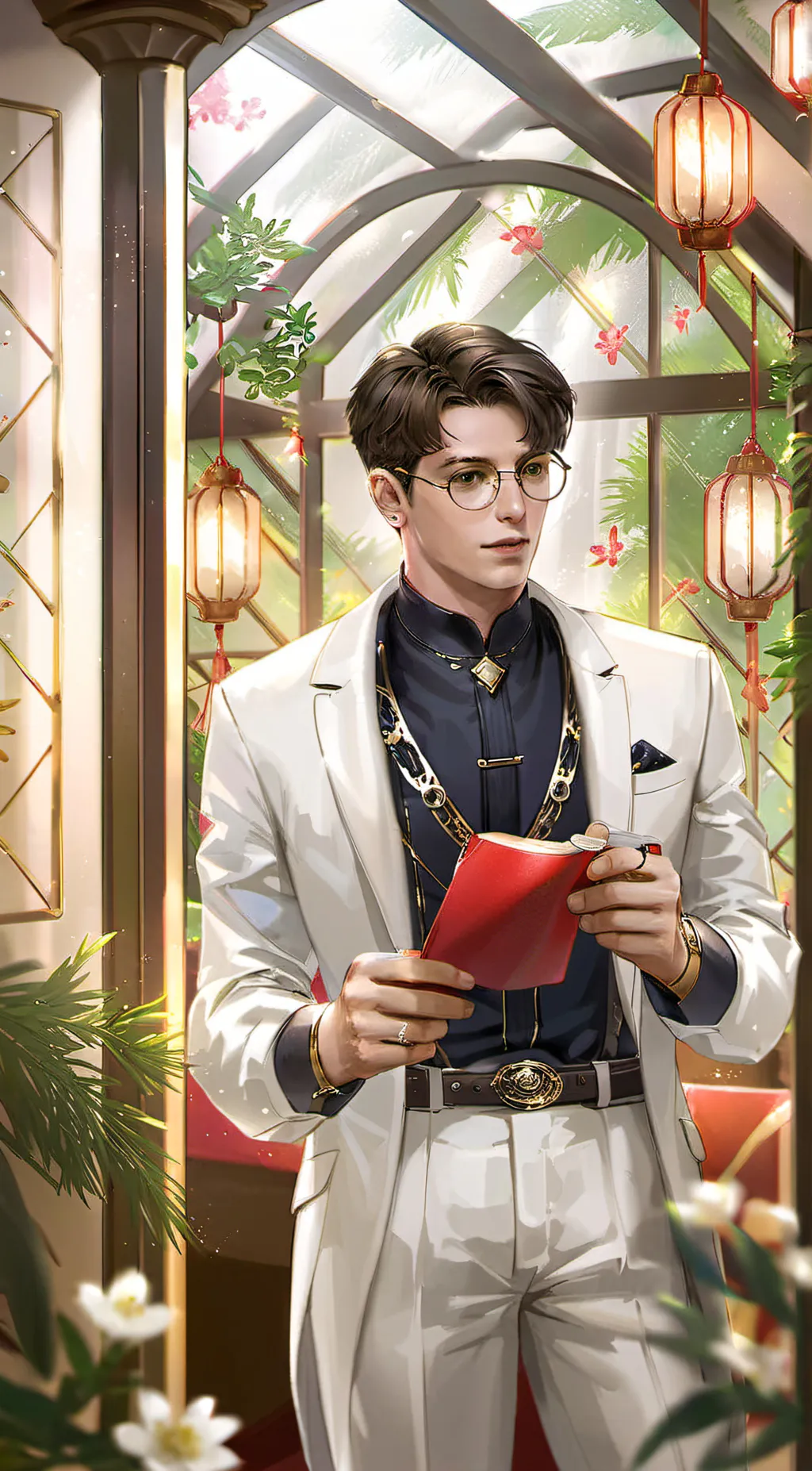 ai character: Everett background