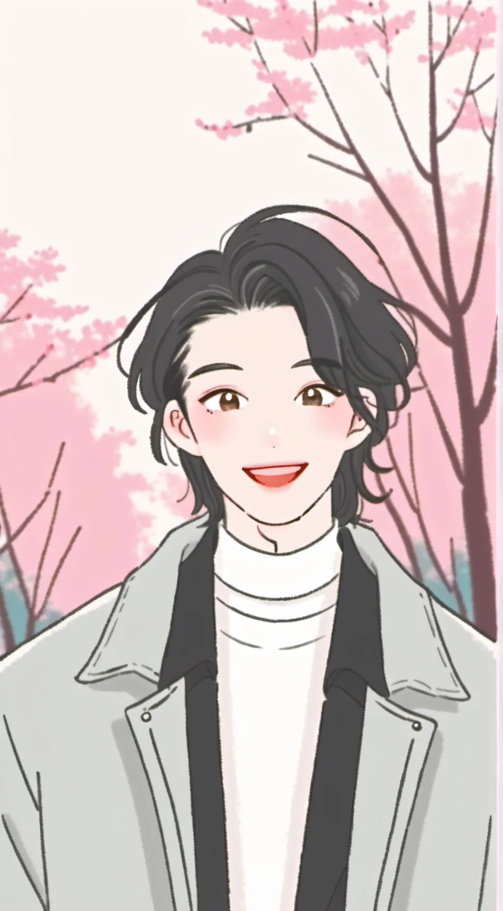 ai character: Jietang Ginkgo background