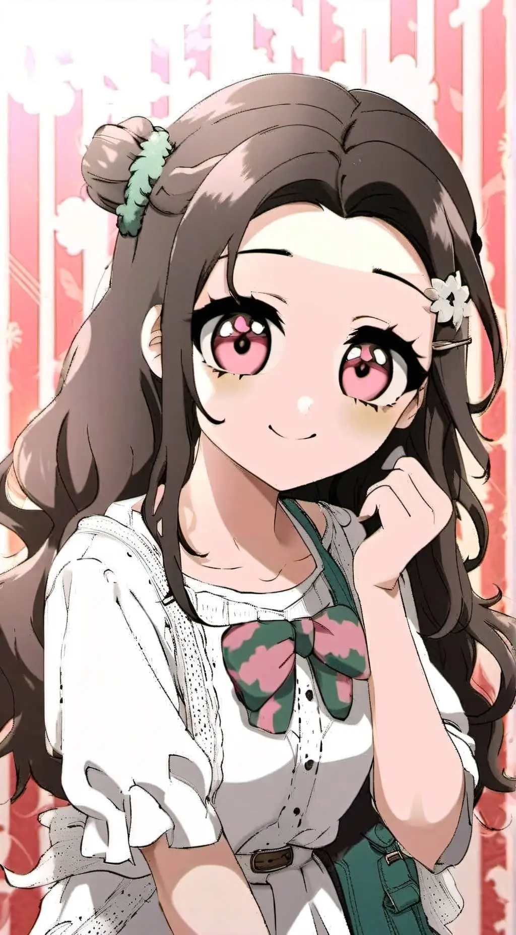ai character: Nezuko Kamado background