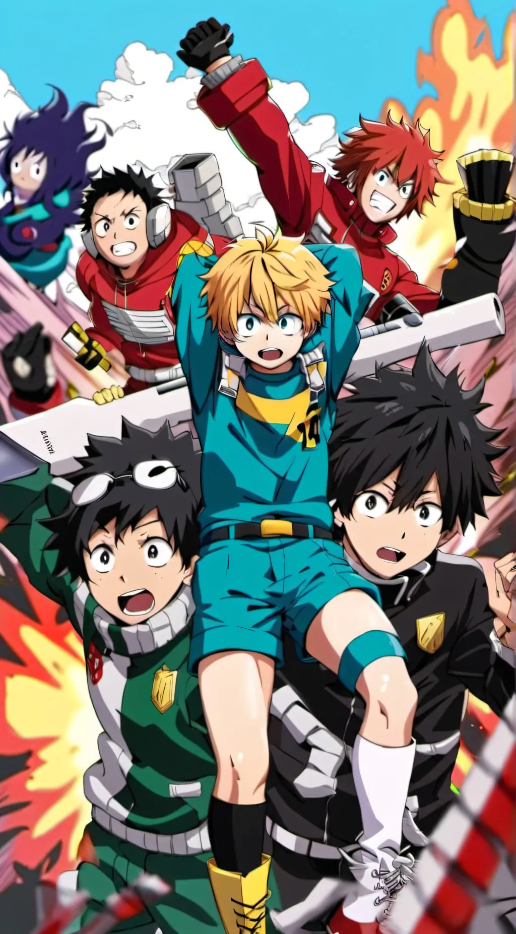 ai character: Mha  background