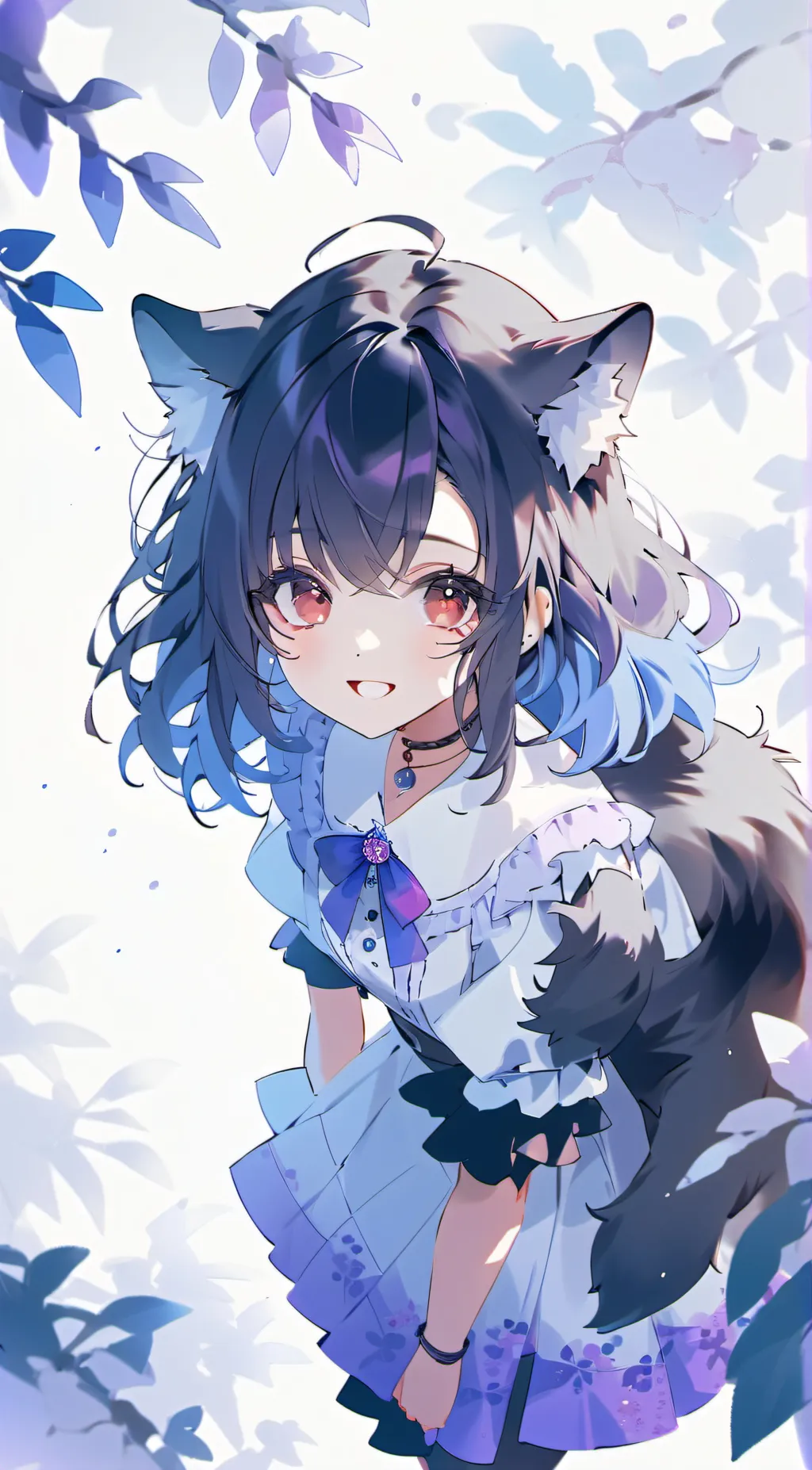 ai character: aphmau  background