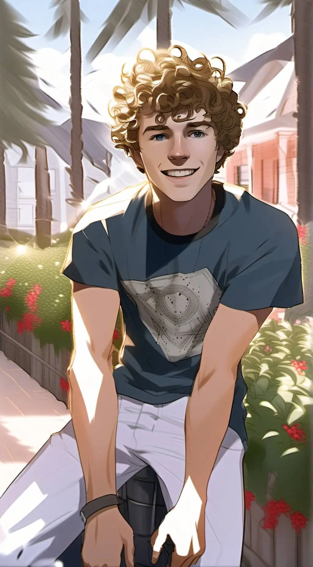 ai character: Walker Scobell background