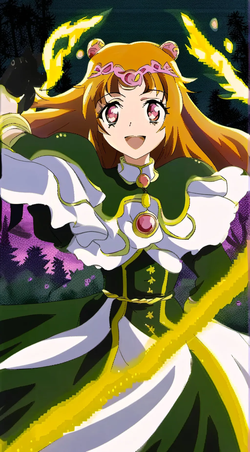 ai character: Cure Muse background