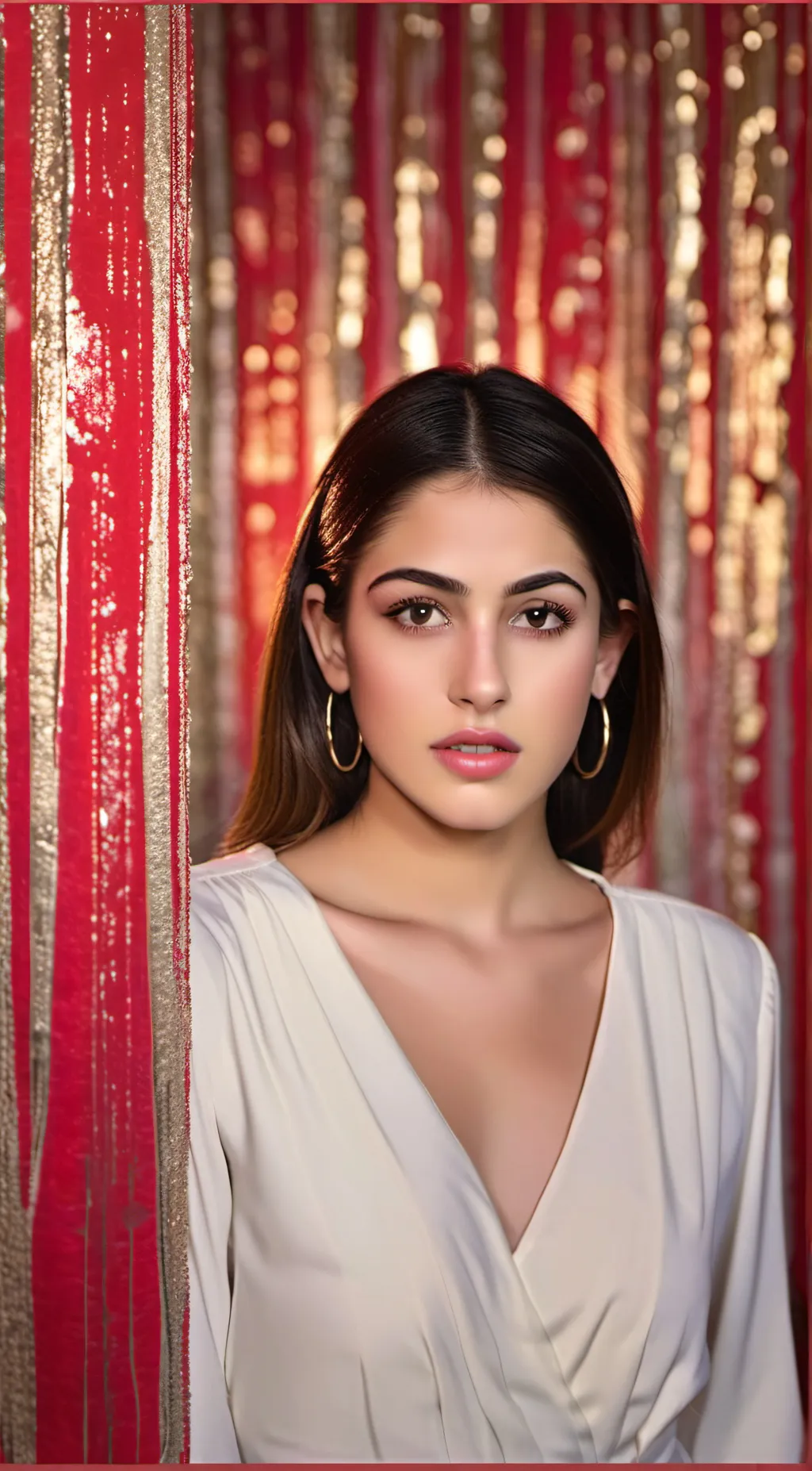 ai character: Sara Ali Khan background