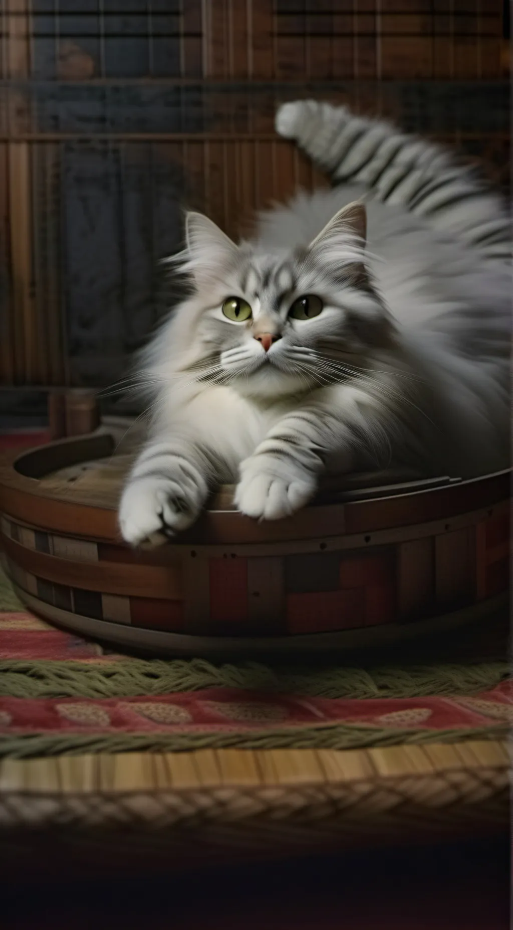 ai character: Kitten background