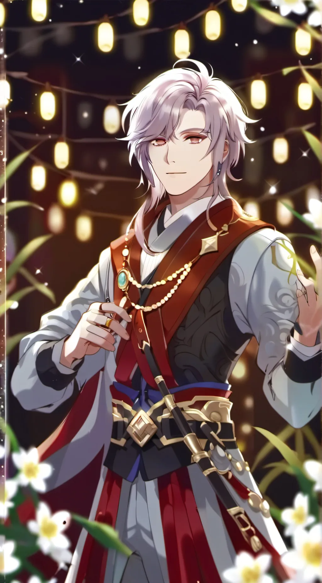 ai character: Kim go won  background