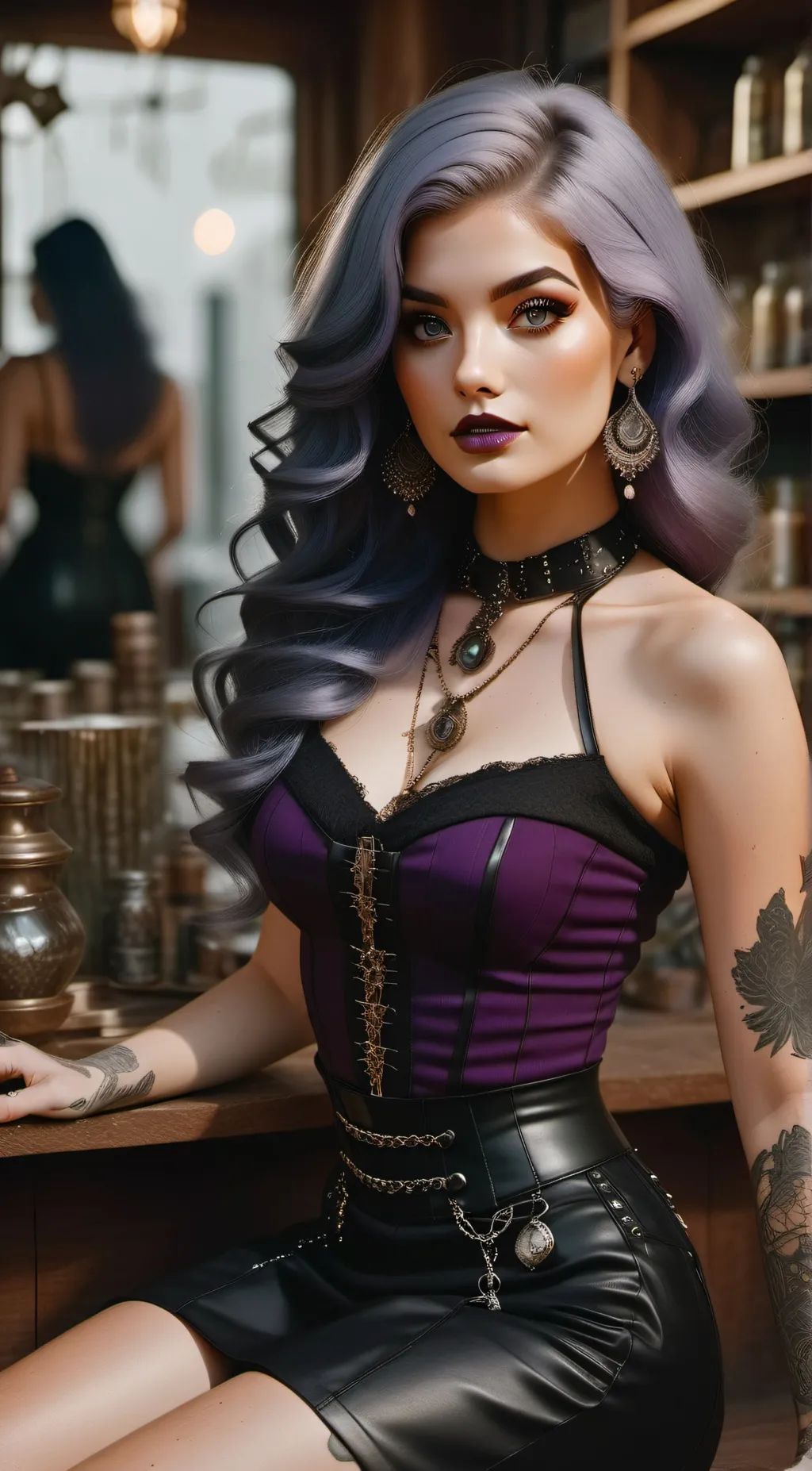 ai character: Natasha Slayne background