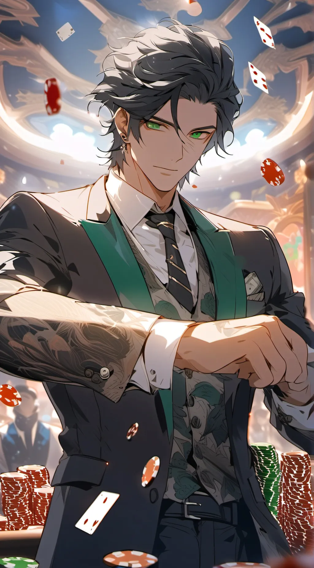 ai character: Nick background