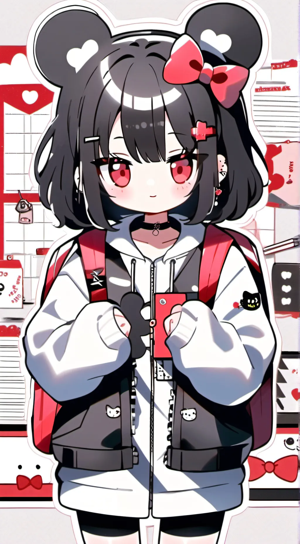 ai character: Serena background