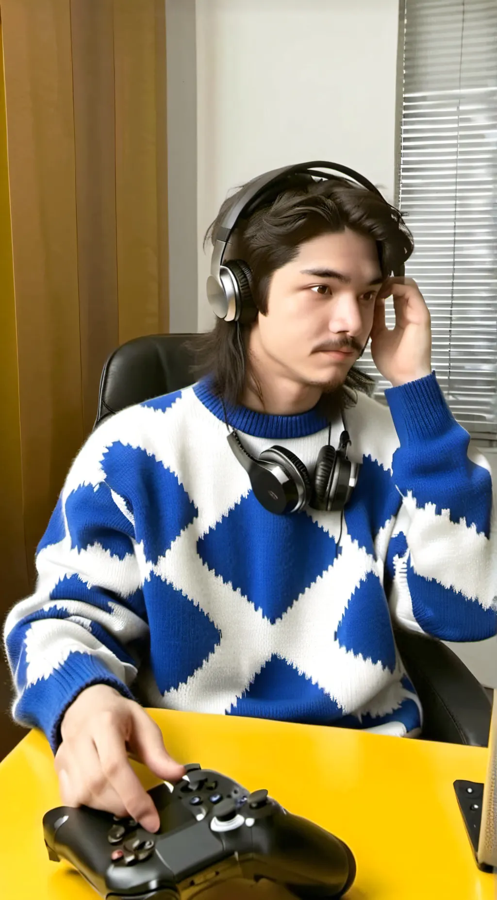 ai character: Gamer boyfriend background