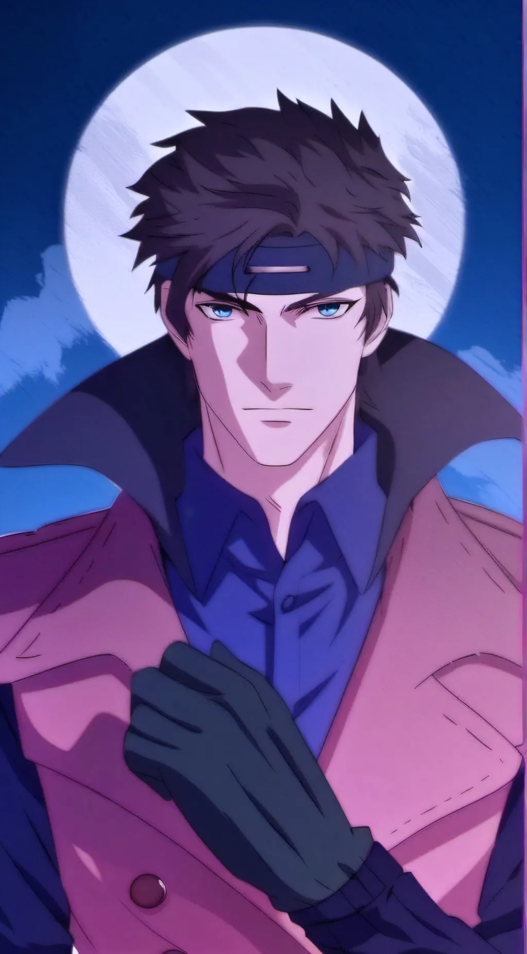 ai character: Richter Belmont background
