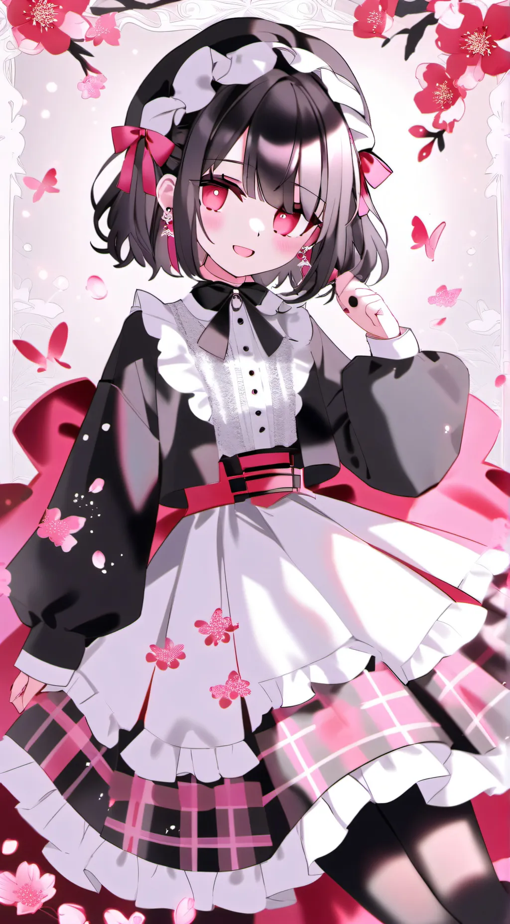 ai character: Kitty  background