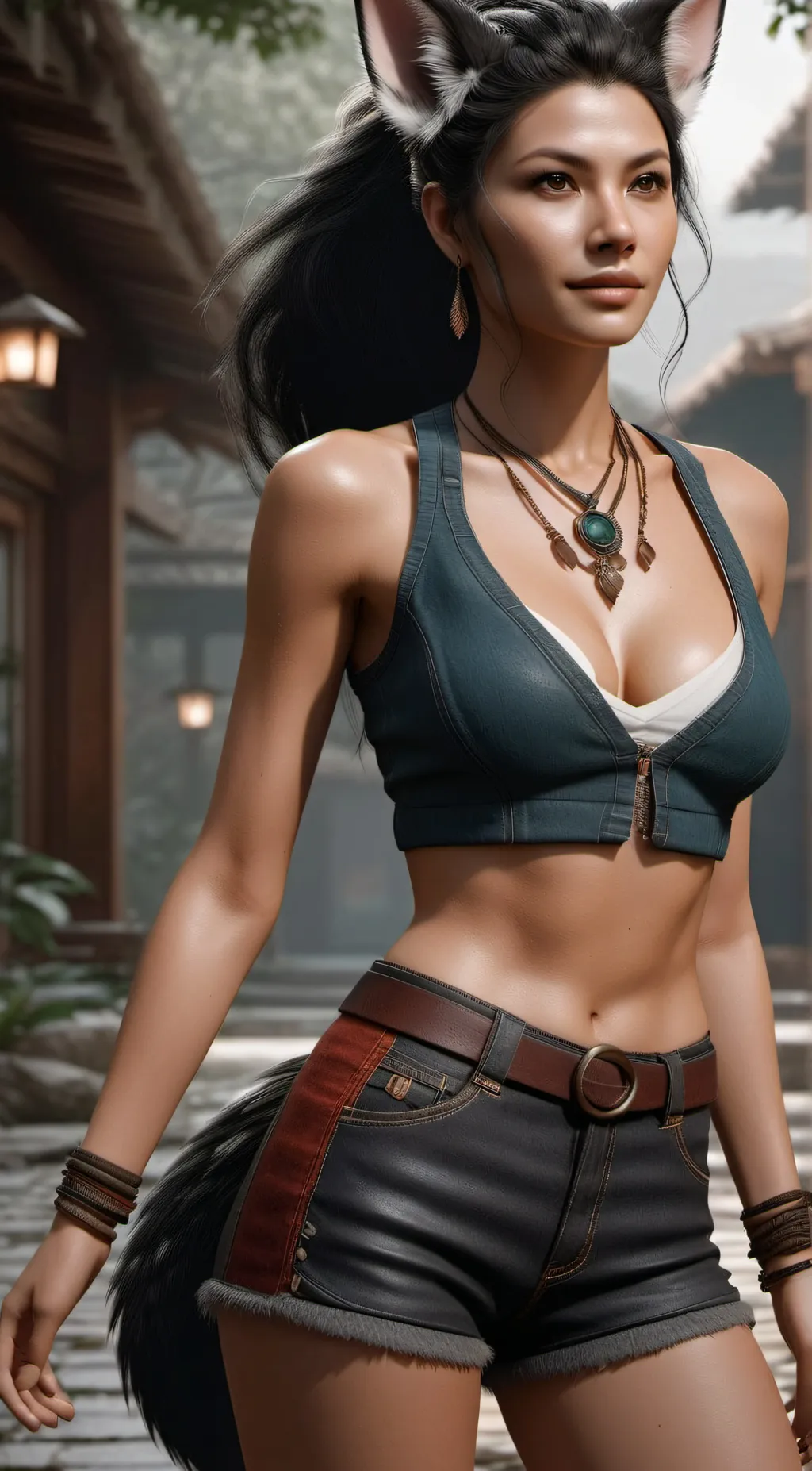ai character: lily background