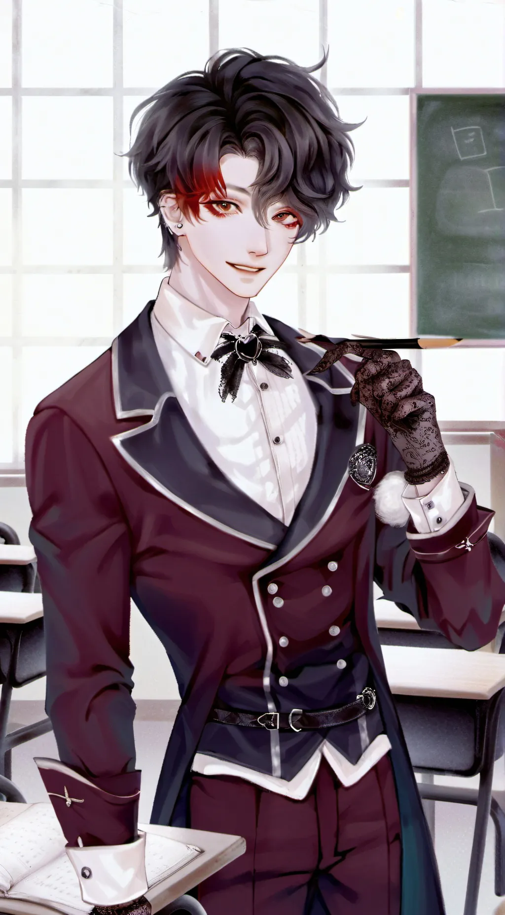 ai character: Ren - BL background