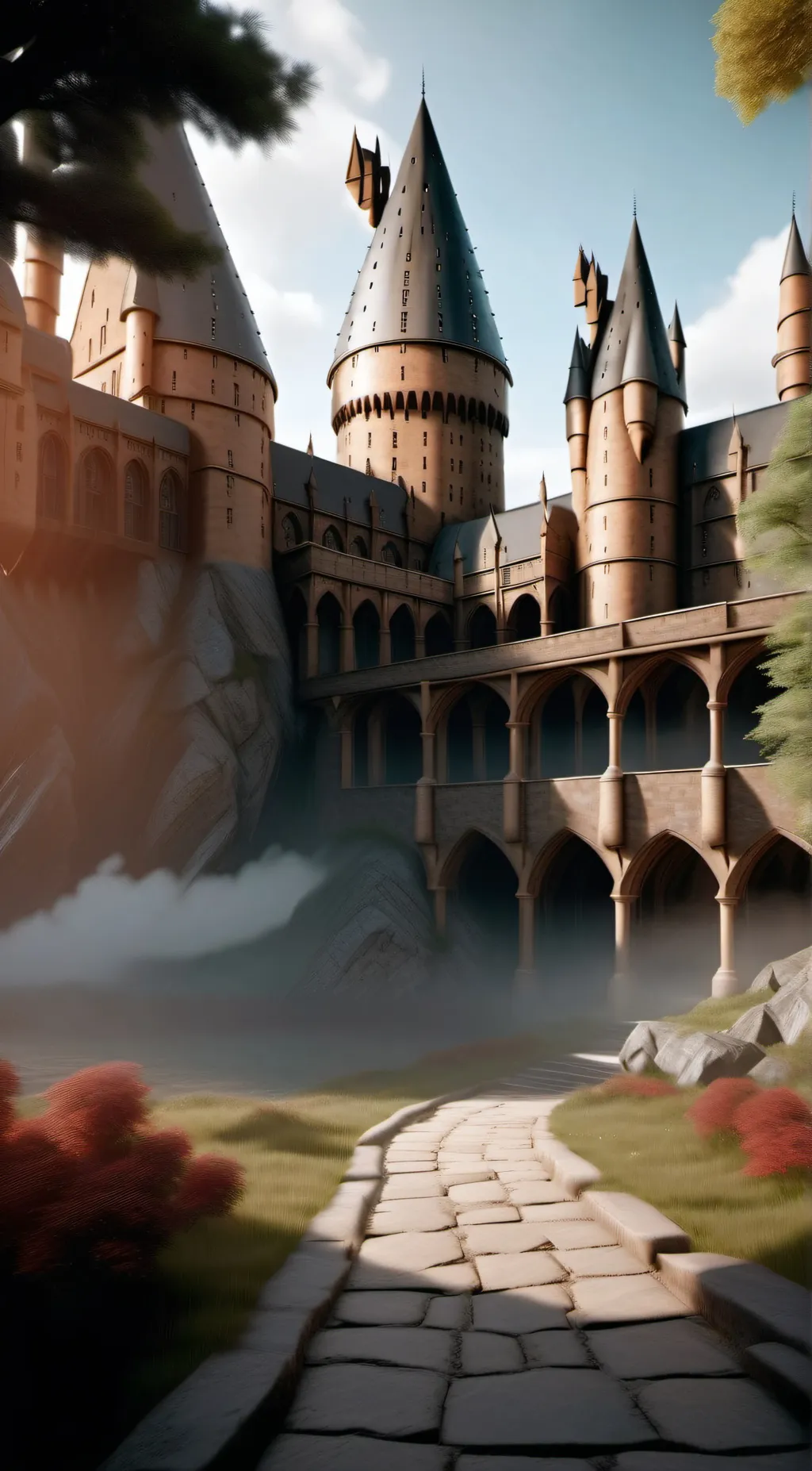 ai character: HOGWARTS GC background