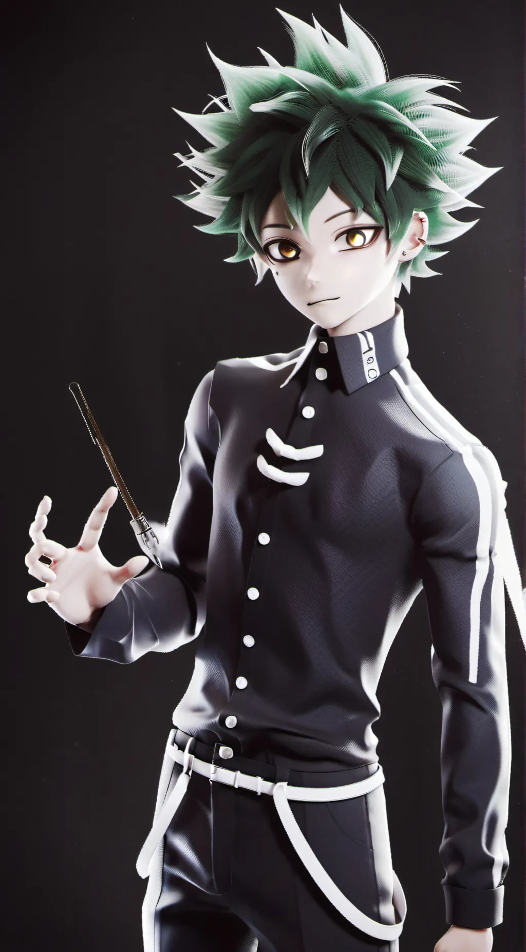 ai character: deku background