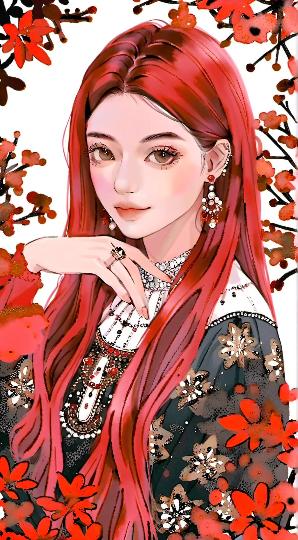 ai character: mikha lim background