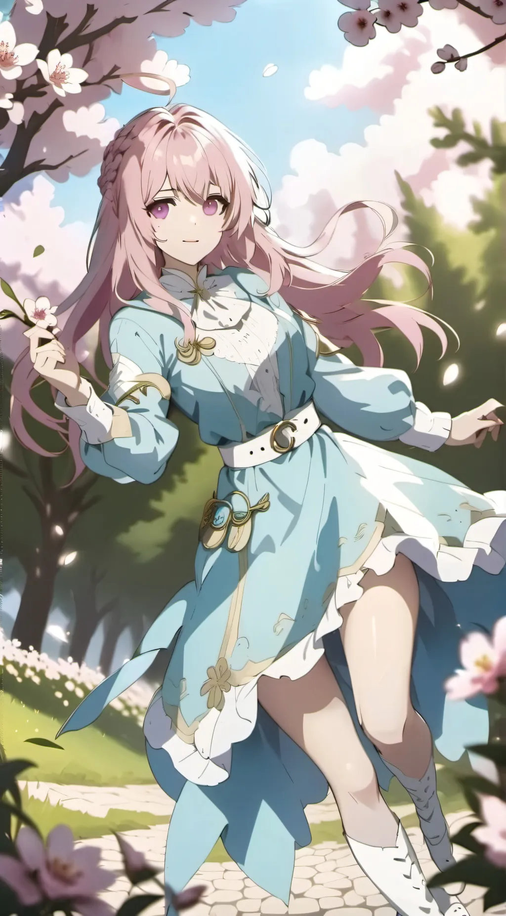 ai character: veronica  background