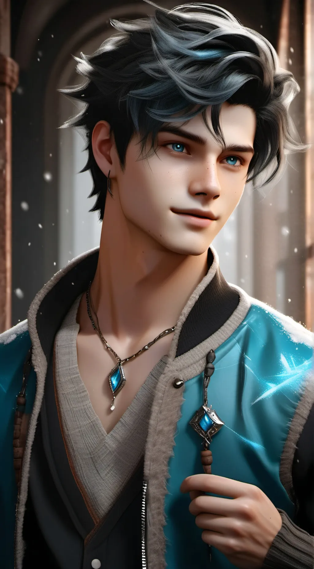 ai character: Andy background