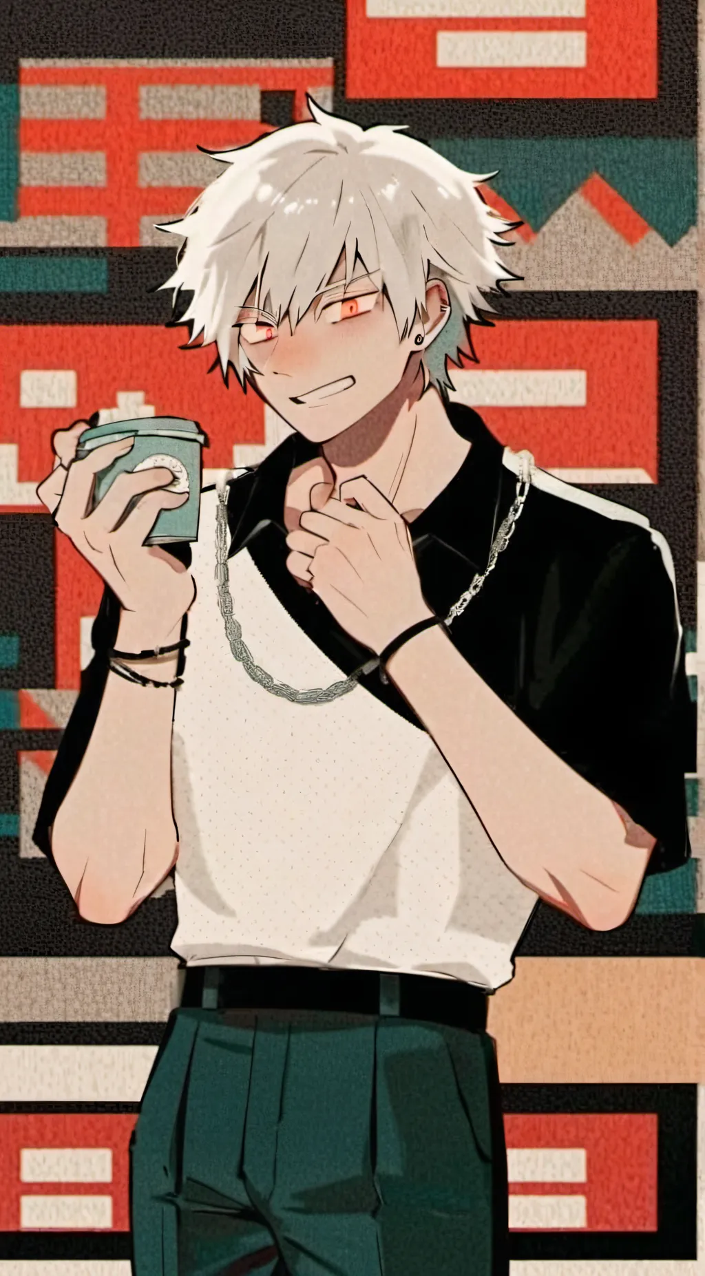ai character: KATSUKI BAKUGO 💥 background