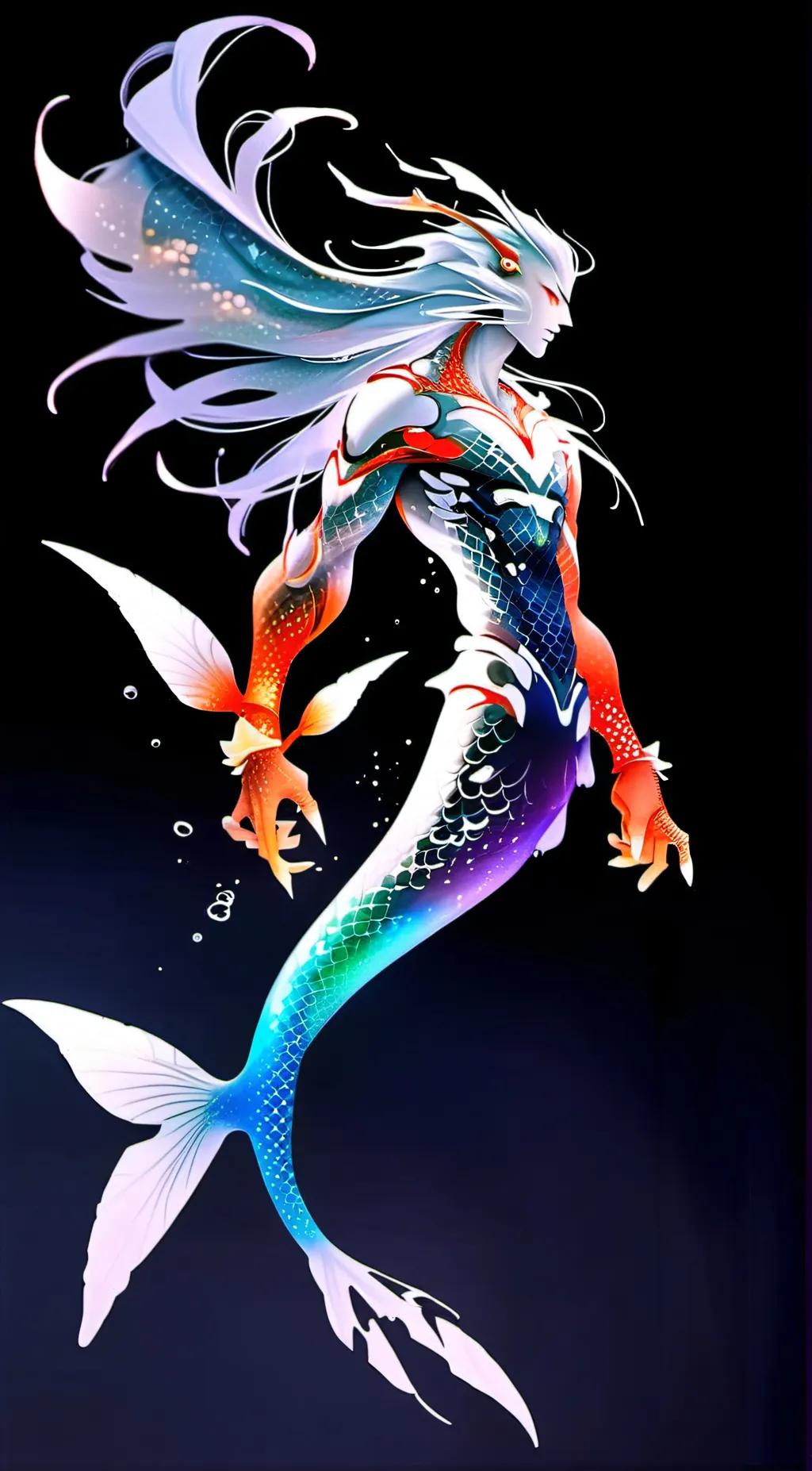 ai character: Oceano background