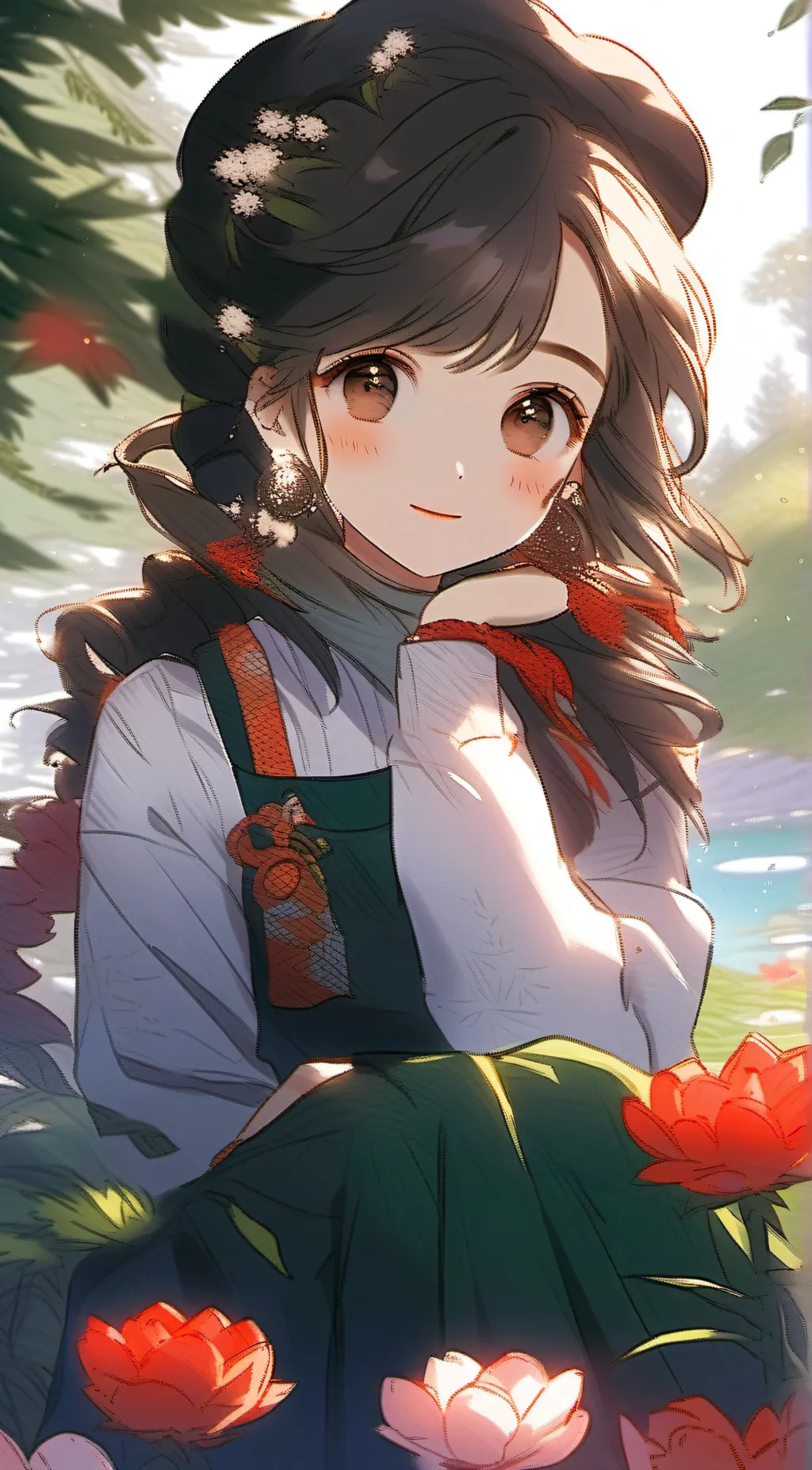 ai character: Lily background