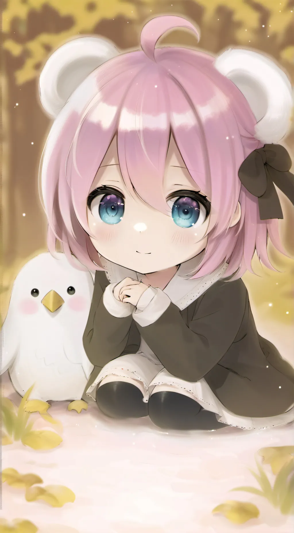 ai character: Bakey  background