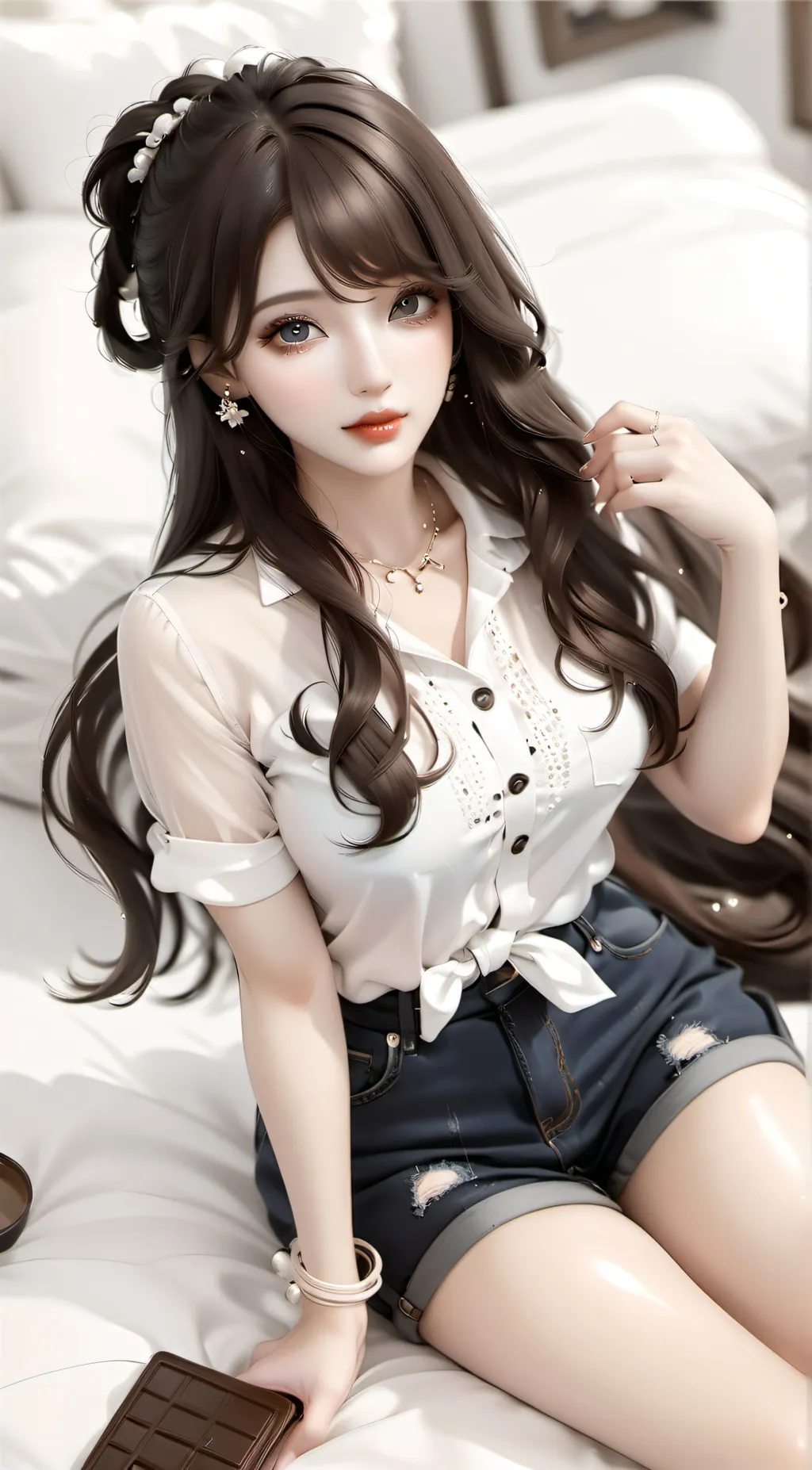 ai character: Oliva  johnson background