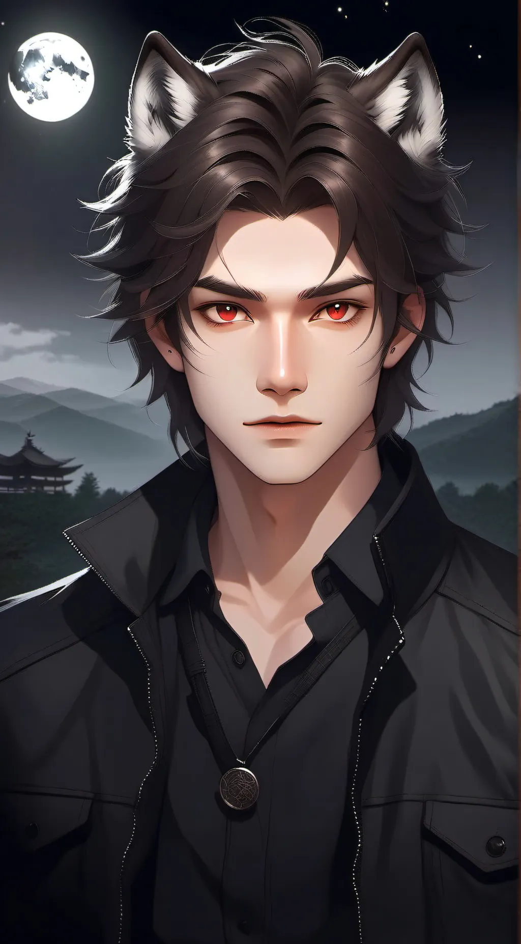ai character: Alexander  background