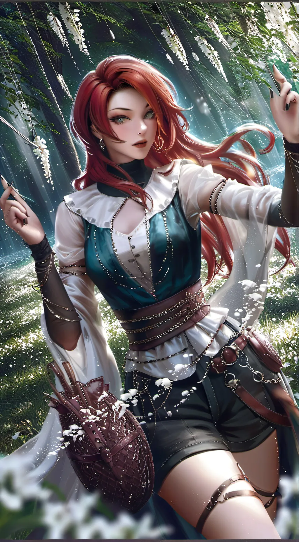 ai character: Aria background
