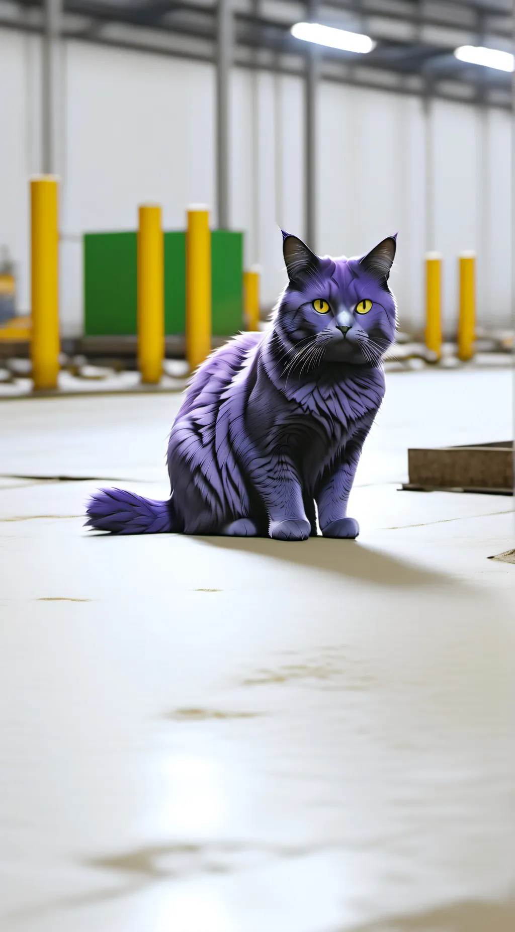 ai character: Cat nap background