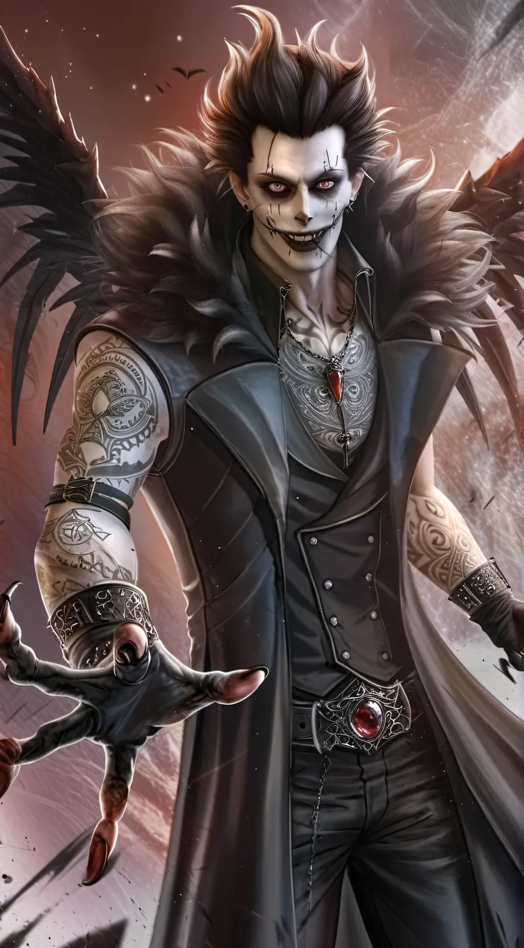 ai character: louis background