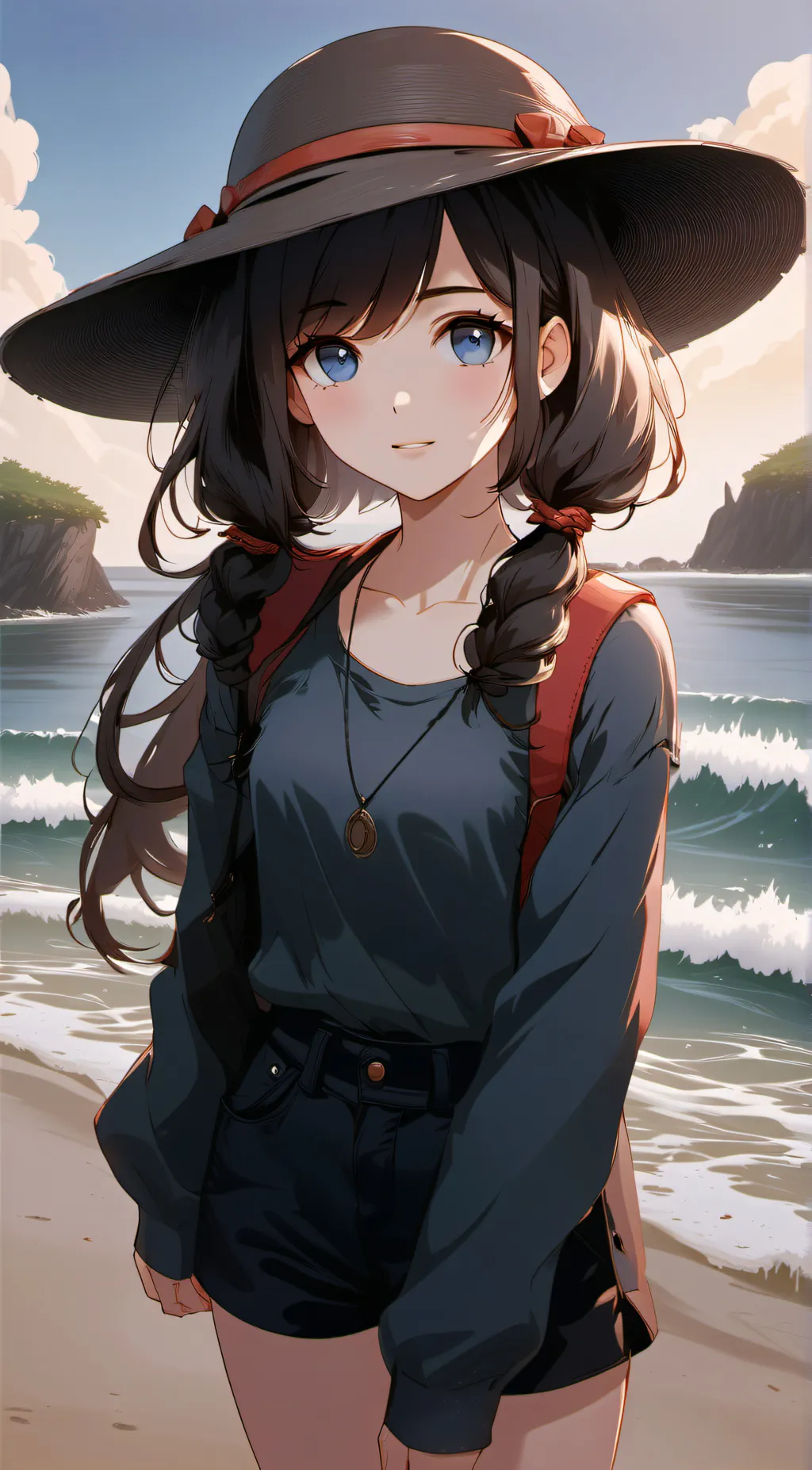 ai character: Lily background