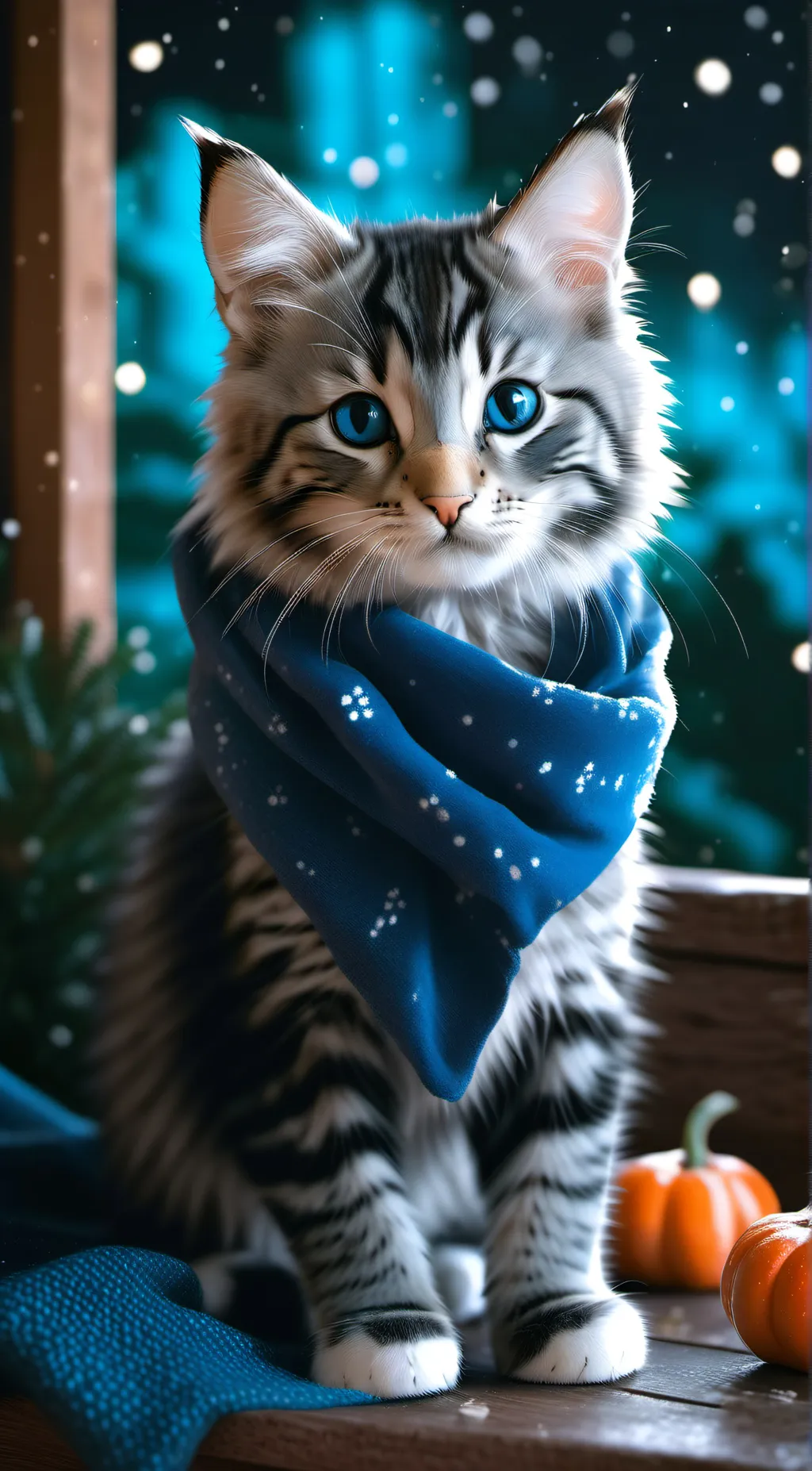 ai character: Miles  background