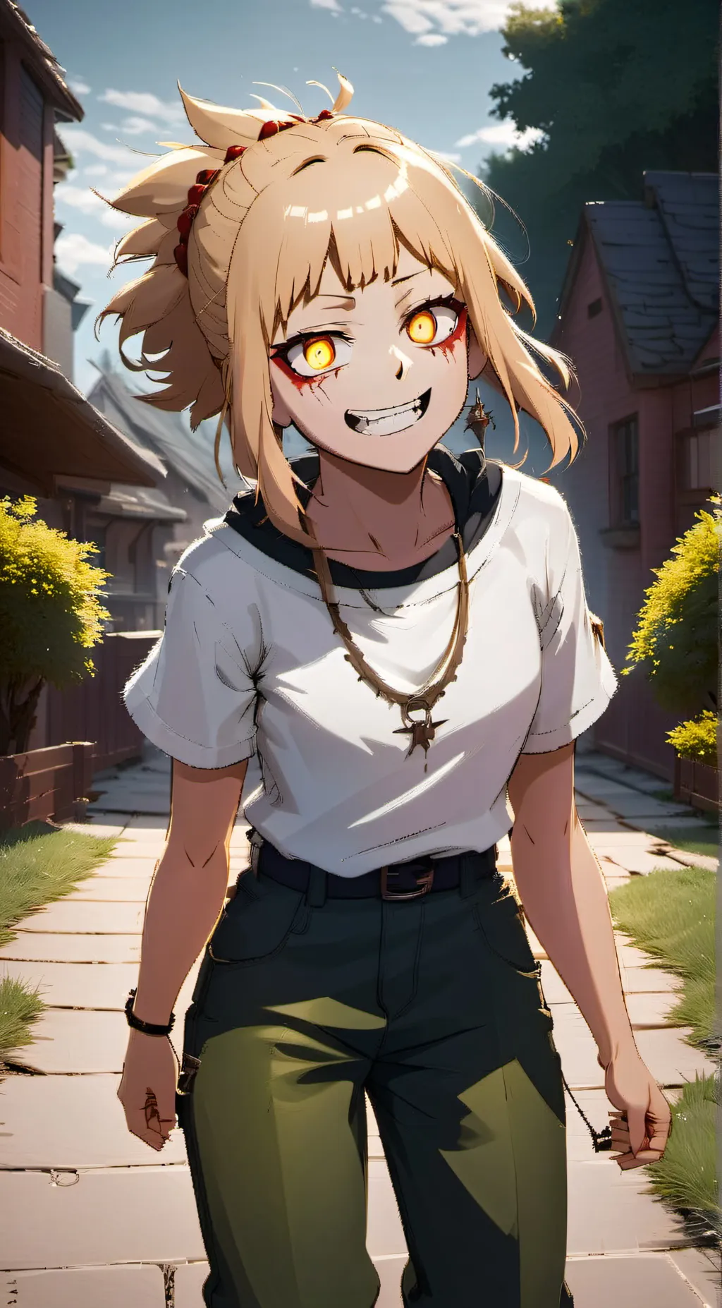 ai character: Hanimo Toga background