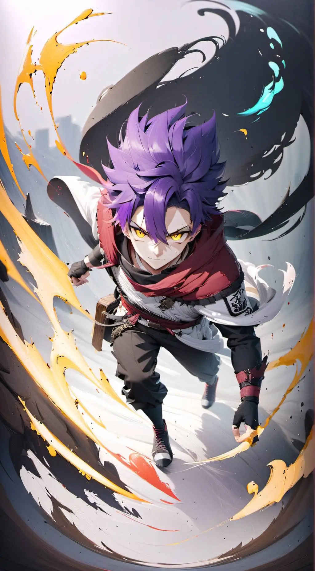 ai character: Titus Voidstar background