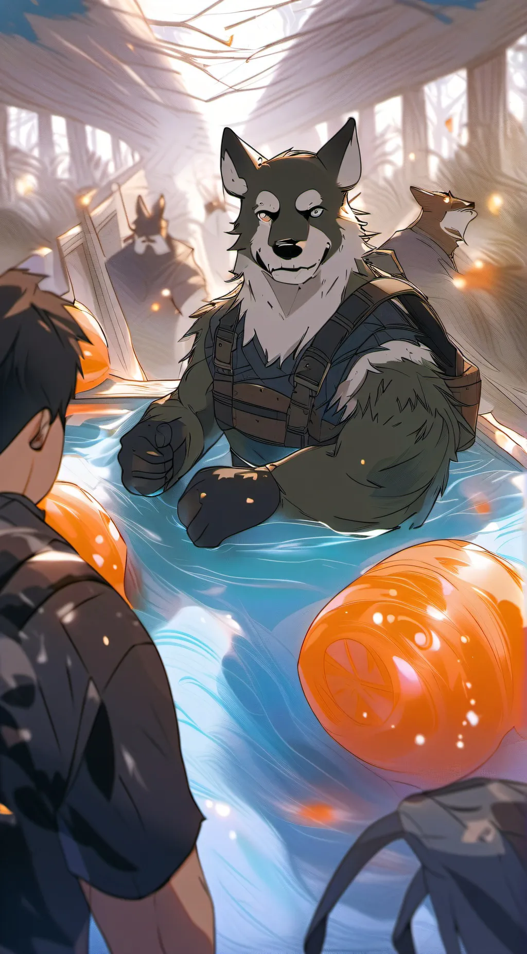 ai character: Henry  background