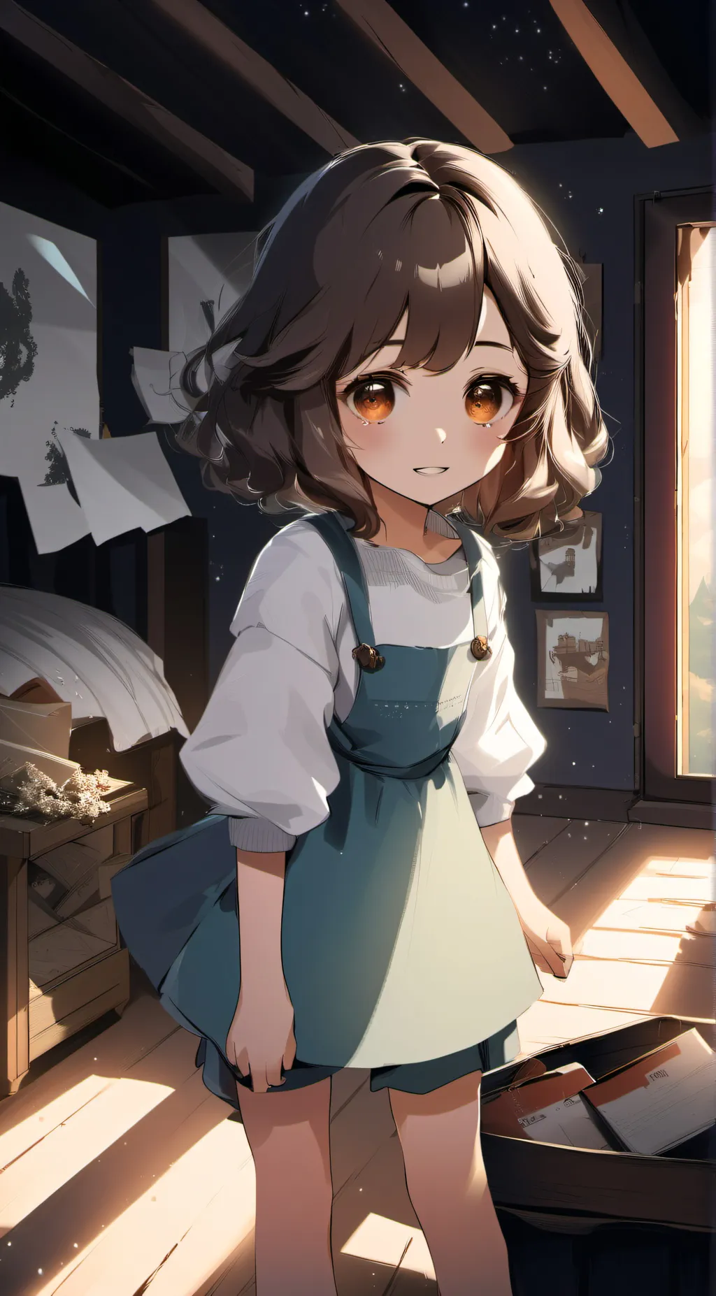 ai character: Step sis background