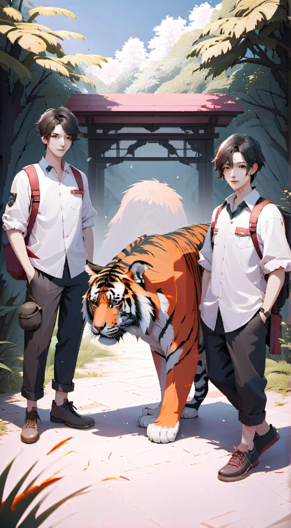 ai character: zoo keepers background