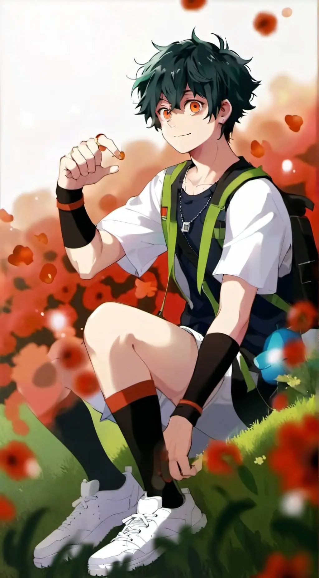 ai character: Deku Madoya background