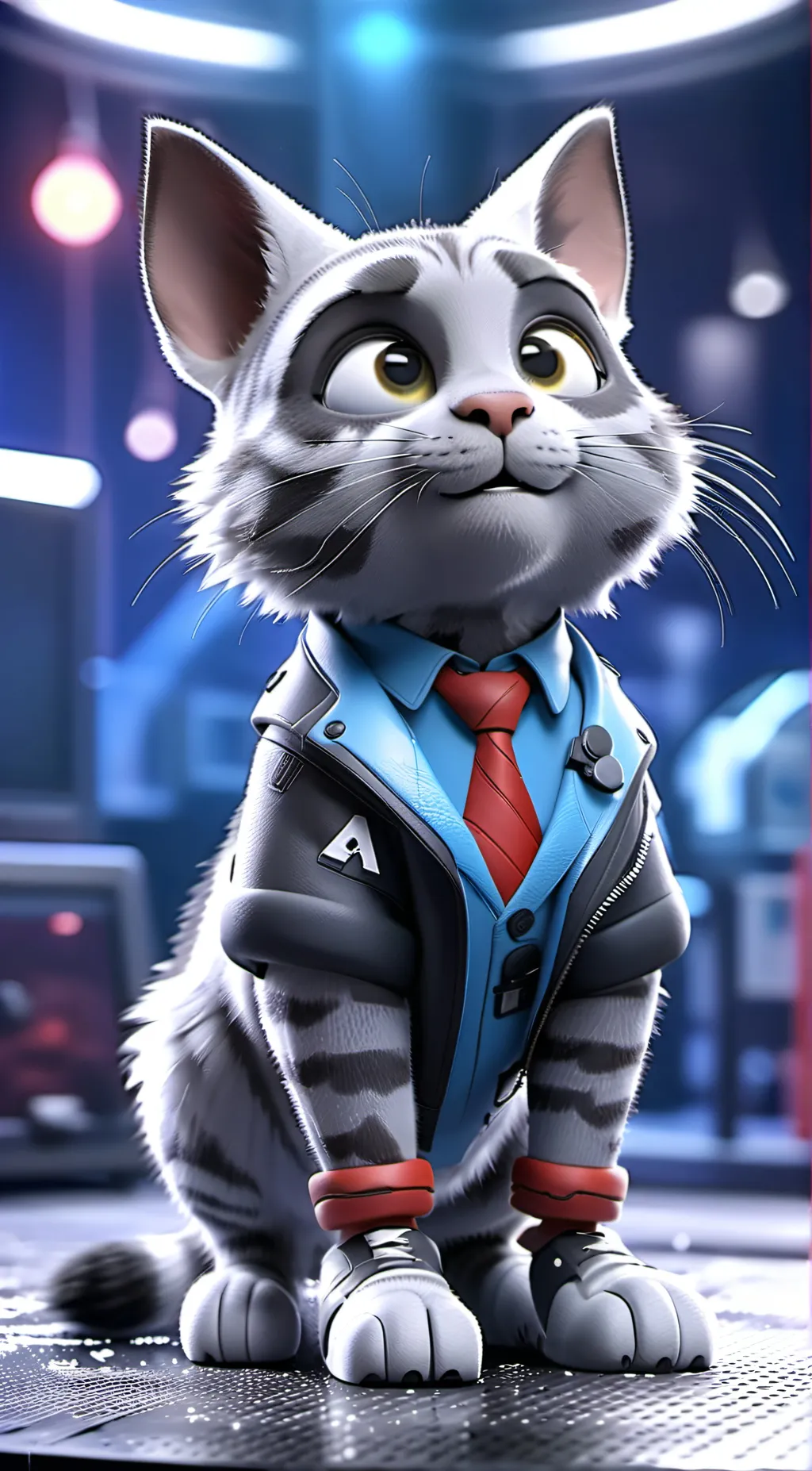 ai character: Talking Tom background